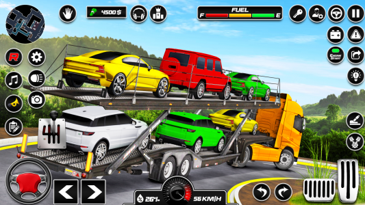 اسکرین شات برنامه Car Transporter 3d:Truck Games 2