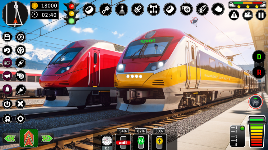 اسکرین شات 1 بازی City Train Game: Train Driving