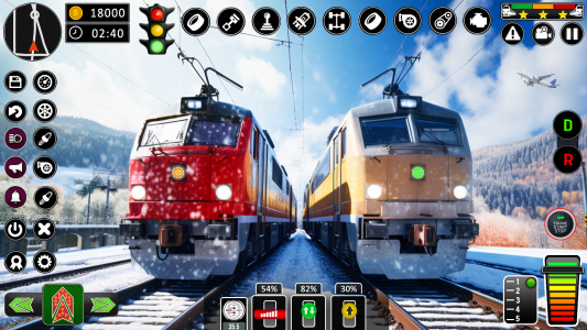 اسکرین شات بازی City Train Game: Train Driving 3