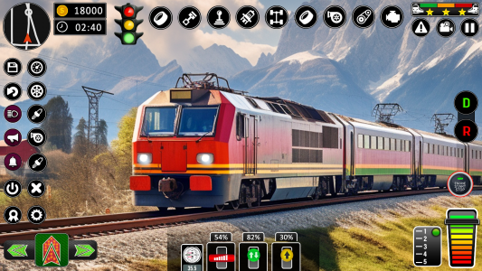 اسکرین شات بازی City Train Game: Train Driving 2