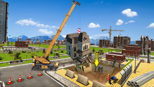 اسکرین شات بازی Excavator Construction Game 3