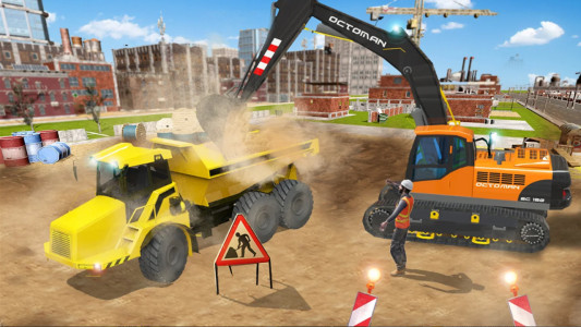 اسکرین شات بازی Excavator Construction Game 4
