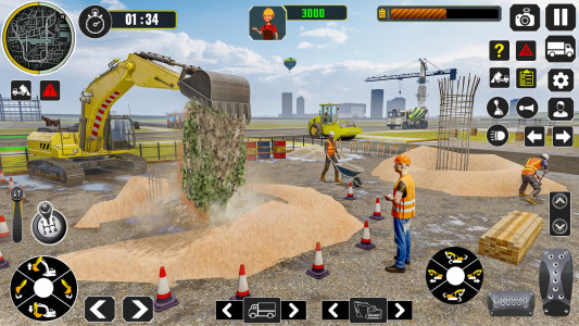 اسکرین شات بازی Excavator Construction Game 4