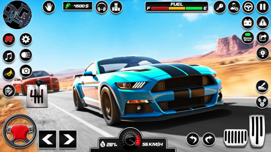 اسکرین شات برنامه Highway Car Racing: Car Games 2