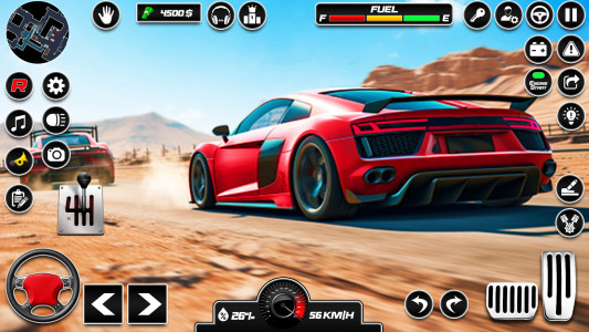 اسکرین شات برنامه Highway Car Racing: Car Games 1