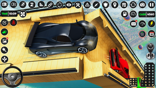 اسکرین شات برنامه Car Stunts Racing 3D-Car Games 5