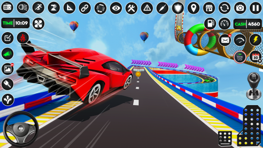 اسکرین شات برنامه Car Stunts Racing 3D-Car Games 2