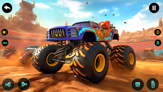 اسکرین شات بازی Monster Truck Racing Offroad 4