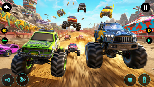اسکرین شات بازی Monster Truck Racing Offroad 8