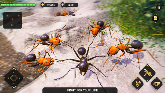 اسکرین شات 1 بازی Ants Army Simulator: Ant Games