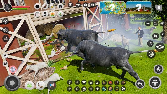 اسکرین شات 3 بازی Wild Battle Craft Bull Games