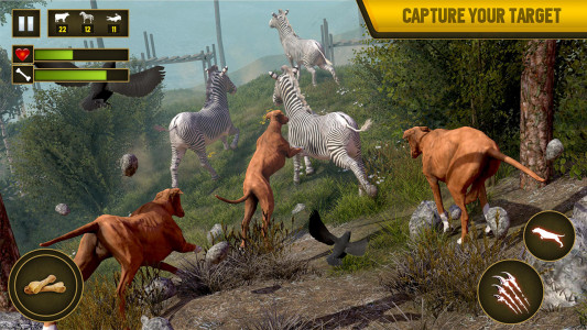 اسکرین شات برنامه Wild Dog Pet Simulator Games 1