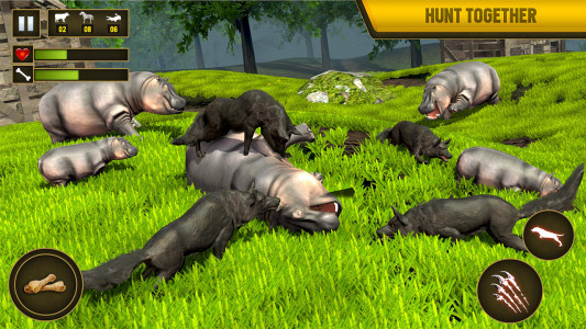 اسکرین شات برنامه Wild Dog Pet Simulator Games 6