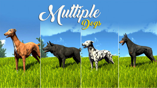 اسکرین شات برنامه Wild Dog Pet Simulator Games 2