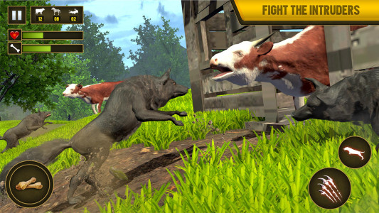 اسکرین شات 5 برنامه Pitbull Games: Fight Dogs Game