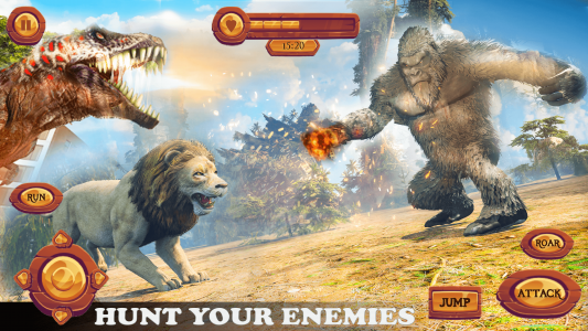 اسکرین شات بازی Wild Forest Gorilla Games 2