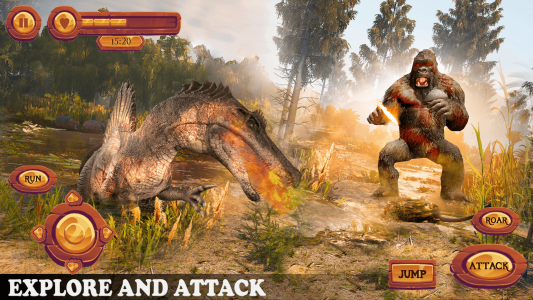 اسکرین شات 3 بازی Wild Forest Gorilla Games