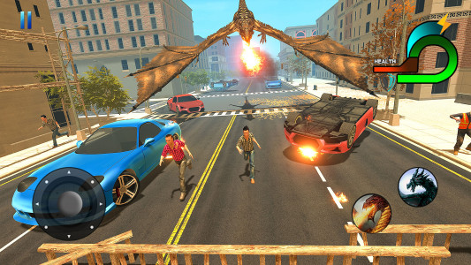 اسکرین شات 2 بازی Flying Dragon Simulator Games