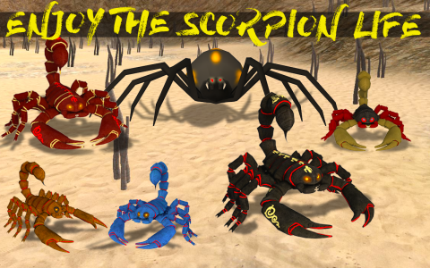 اسکرین شات 5 بازی Wild Scorpion Life Simulator