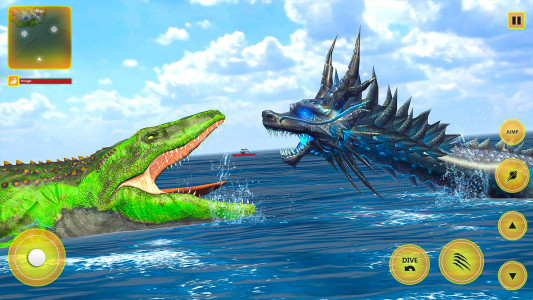 اسکرین شات 6 بازی Angry Shark Games Evolution