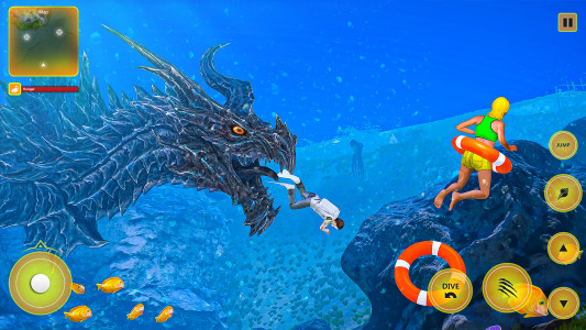اسکرین شات 8 بازی Angry Shark Games Evolution