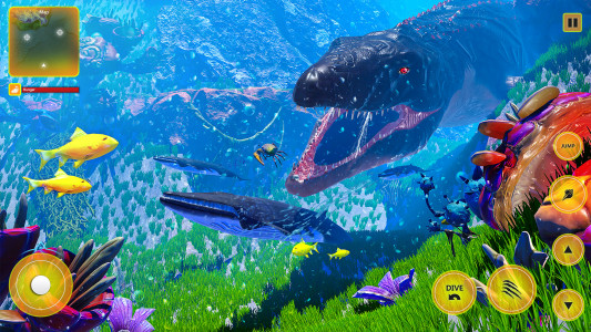 اسکرین شات 5 بازی Angry Shark Games Evolution