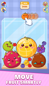 اسکرین شات بازی Fruit Merge: Drop Master 1