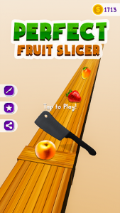 اسکرین شات بازی Perfect Fruit Slicer - Veggies Chop slices 5
