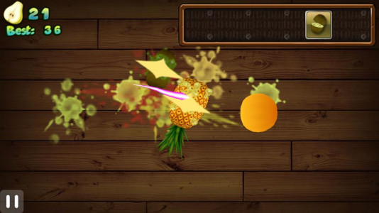 اسکرین شات بازی Fruit Cut 3D 3