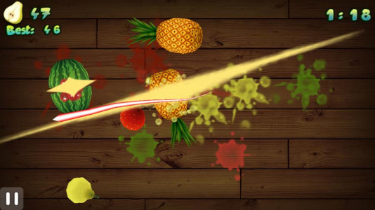 اسکرین شات بازی Fruit Cut 3D 7