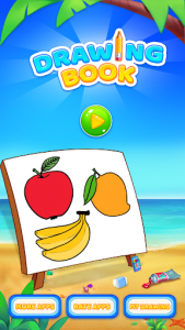 اسکرین شات برنامه Fruits Coloring Book & Drawing Book 7