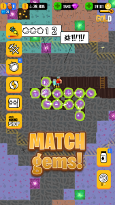 اسکرین شات بازی Gold Digger FRVR - Mine Puzzle 4