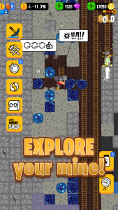 اسکرین شات بازی Gold Digger FRVR - Mine Puzzle 2