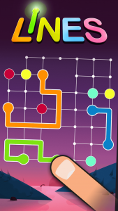 اسکرین شات 1 بازی Lines FRVR
