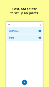 اسکرین شات 1 برنامه SMS Forwarder