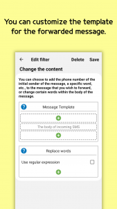 اسکرین شات برنامه SMS Forwarder 4