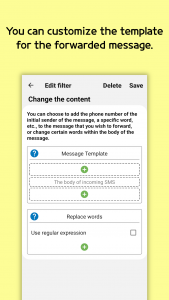 اسکرین شات 4 برنامه SMS Forwarder
