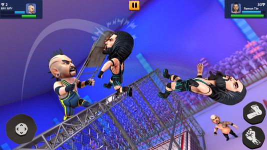 اسکرین شات بازی Rumble Wrestling: Fight Game 1