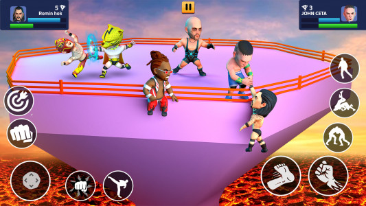 اسکرین شات بازی Rumble Wrestling: Fight Game 4