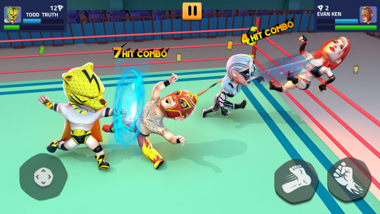 اسکرین شات بازی Rumble Wrestling: Fight Game 3