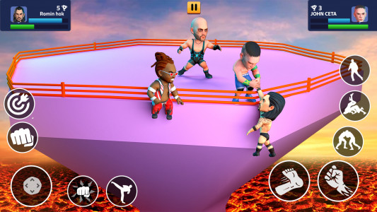 اسکرین شات بازی Rumble Wrestling: Fight Game 3