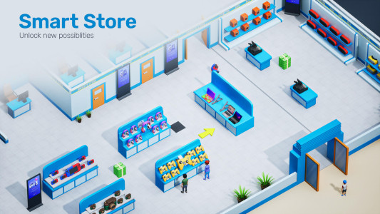 اسکرین شات 6 بازی Electronics Mart Simulator 3d