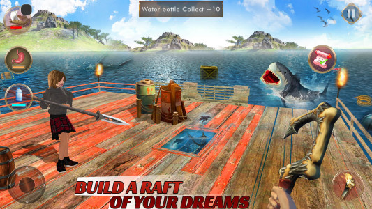 اسکرین شات 5 بازی Ocean Survival Games Offline