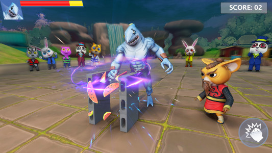 اسکرین شات 6 بازی Kung Fu Animal: Fighting Games