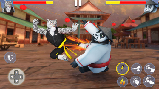 اسکرین شات 2 بازی Kung Fu Animal: Fighting Games