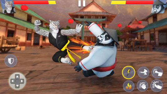 اسکرین شات بازی Kung Fu Animal: Fighting Games 2