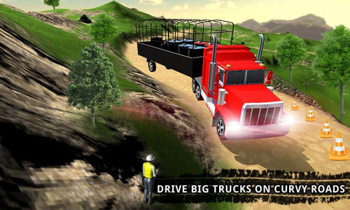 اسکرین شات بازی Cargo Truck Driver Game 3d 2