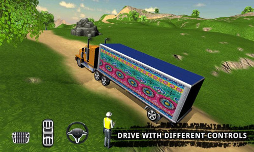 اسکرین شات بازی Cargo Truck Driver Game 3d 5