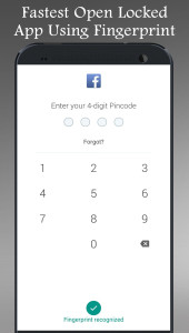 اسکرین شات 7 برنامه Fingerprint App Lock Real
