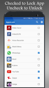اسکرین شات 2 برنامه Fingerprint App Lock Real